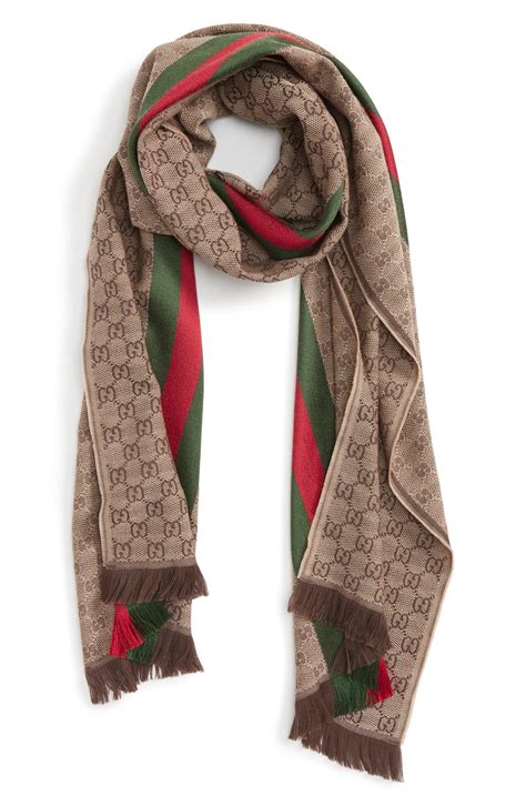 gucci scarf and hat set|authentic gucci silk scarf.